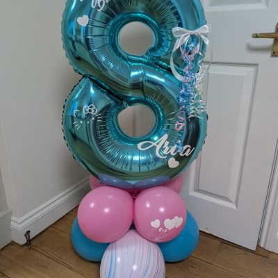 DIY Balloons - Build a Balloon Number Stack - Hello Kitty