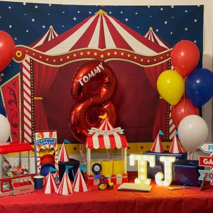 Sweethearts Party Boutique - Circus & Fayre Theme