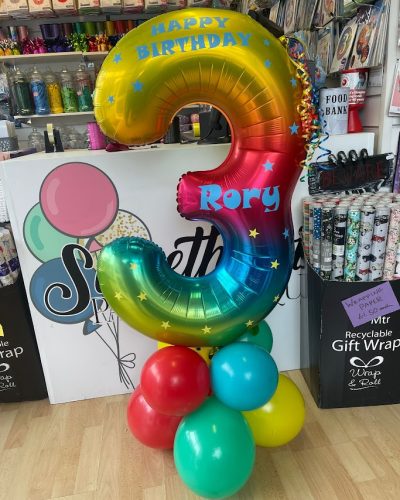 Sweethearts Party Boutique - Rainbow Party Balloon Theme