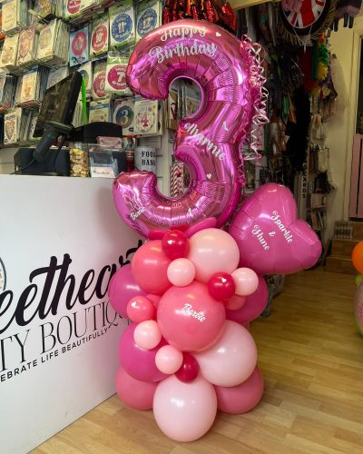 Sweethearts Party Boutique - Barbie Theme