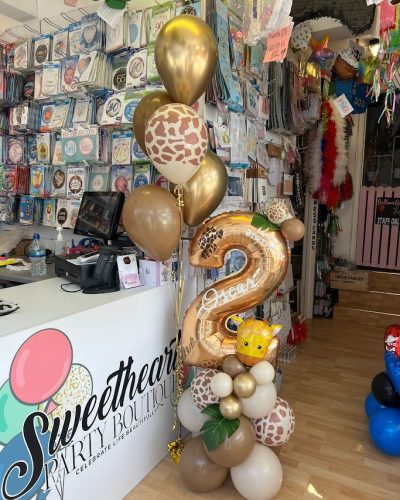 Sweethearts Party Boutique - Animal Balloon theme