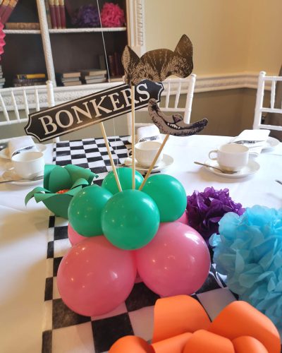 Sweethearts Party Boutique - Alice in wonderland theme