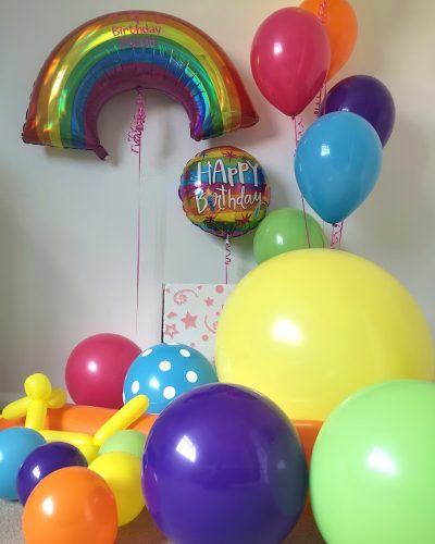 Sweethearts Party Boutique - Rainbow Party Balloon Theme