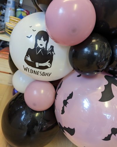 Sweethearts Party Boutique - Wednesday Addams theme