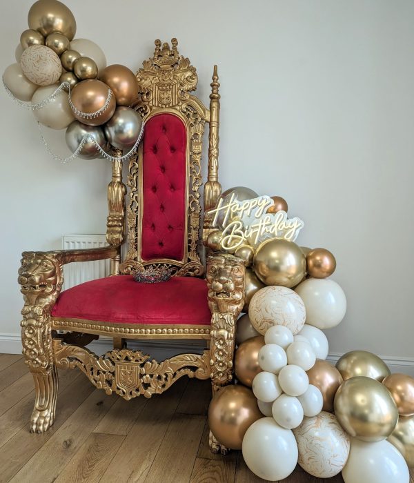 Sweethearts Party Boutique - Throne Hire